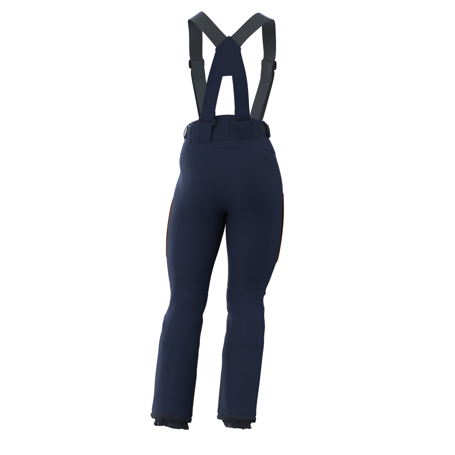 Men's ski trousers with ventilation zip