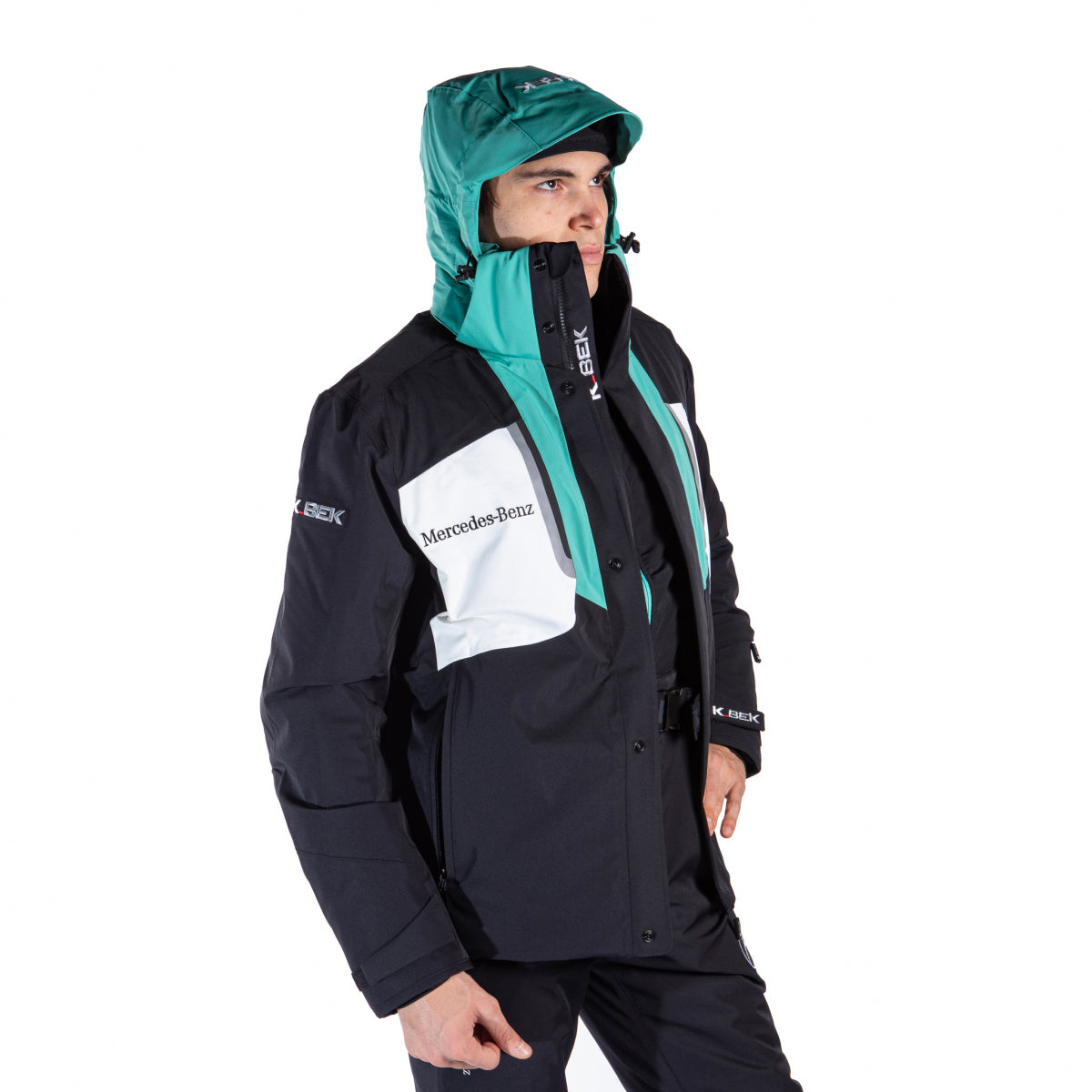 Mercedes Men's Padded Ski Jacket