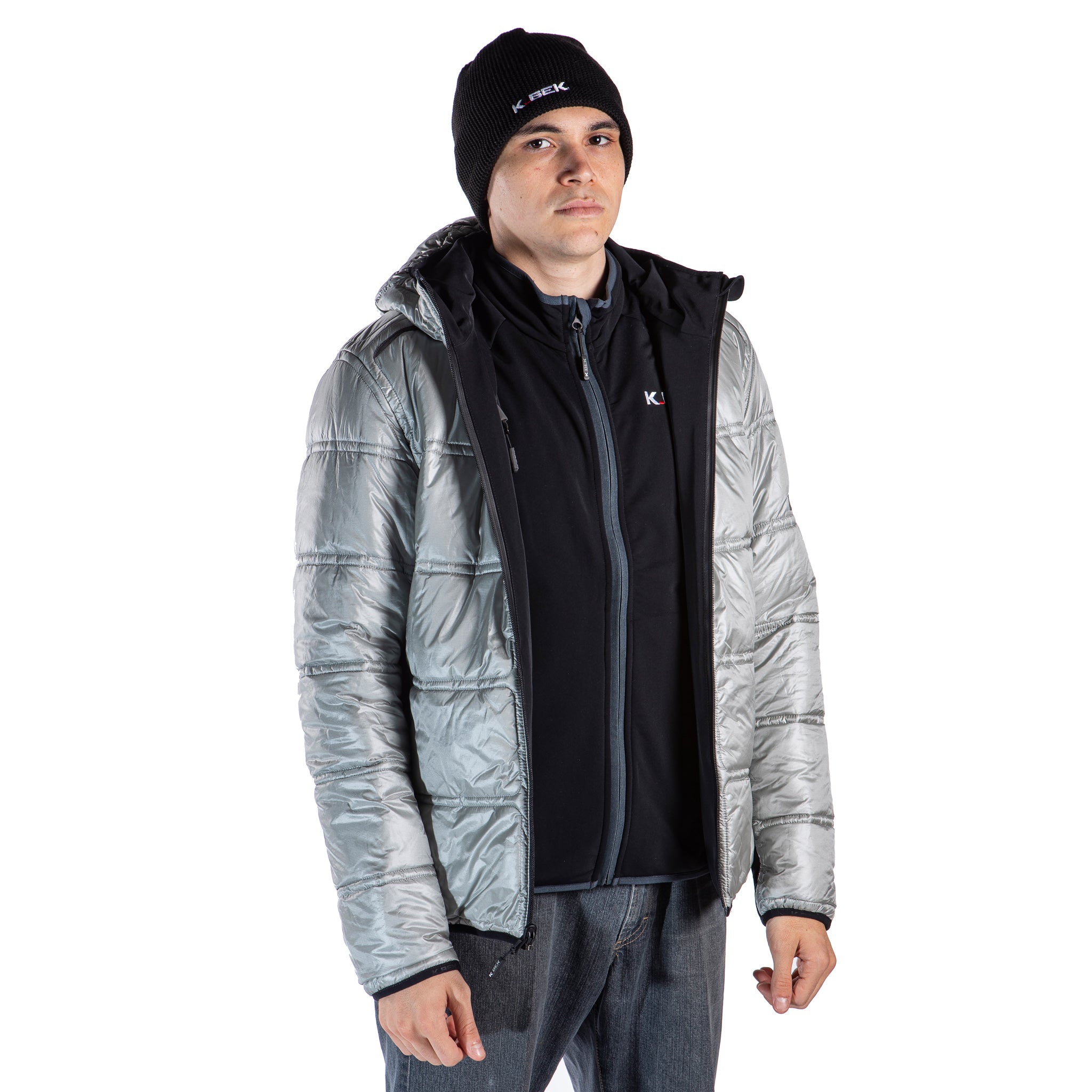K048 Giacca Reversibile Invernale Uomo