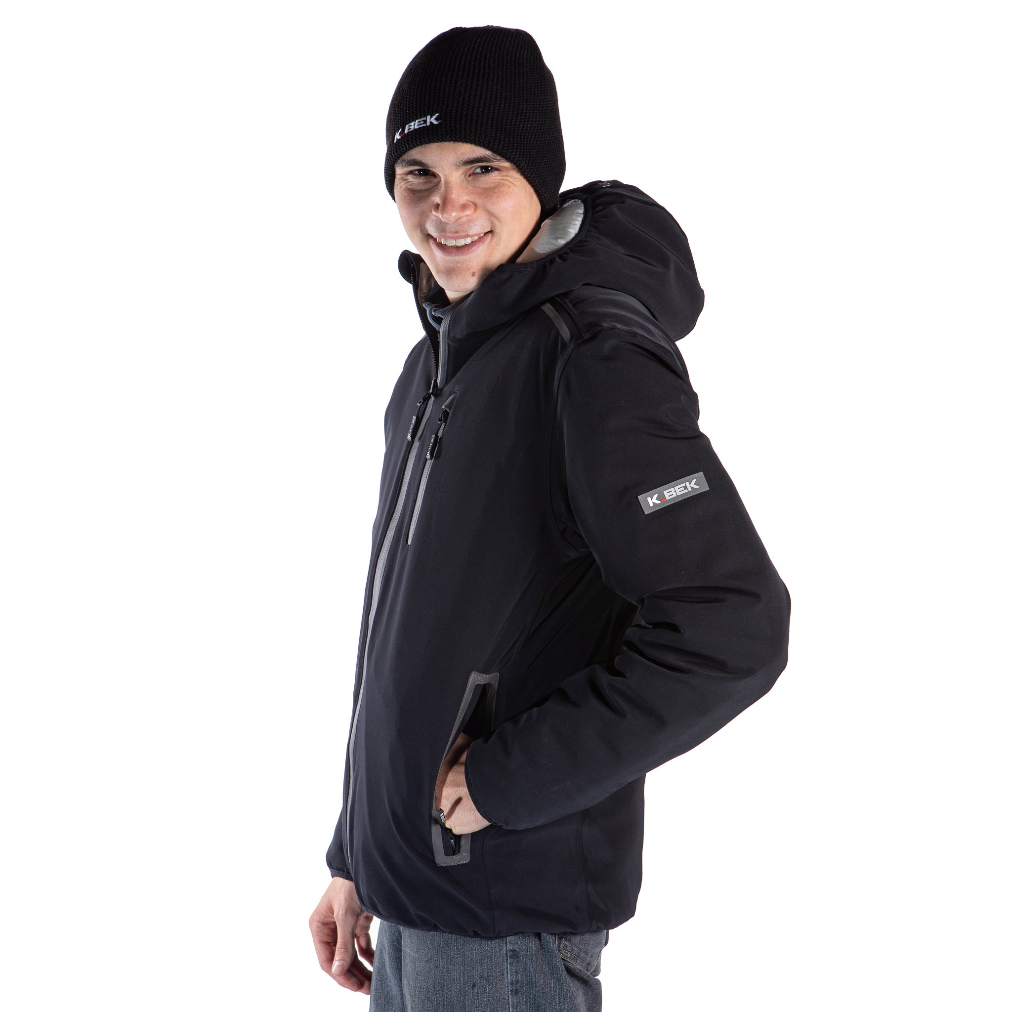 K048 Giacca Reversibile Invernale Uomo