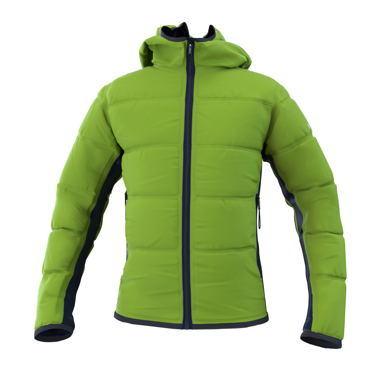 K048 Giacca Reversibile Invernale Uomo