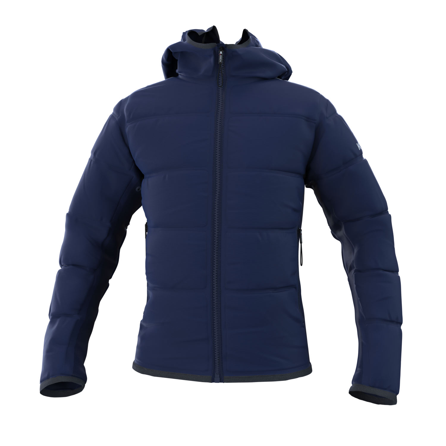 K048 Giacca Reversibile Invernale Uomo