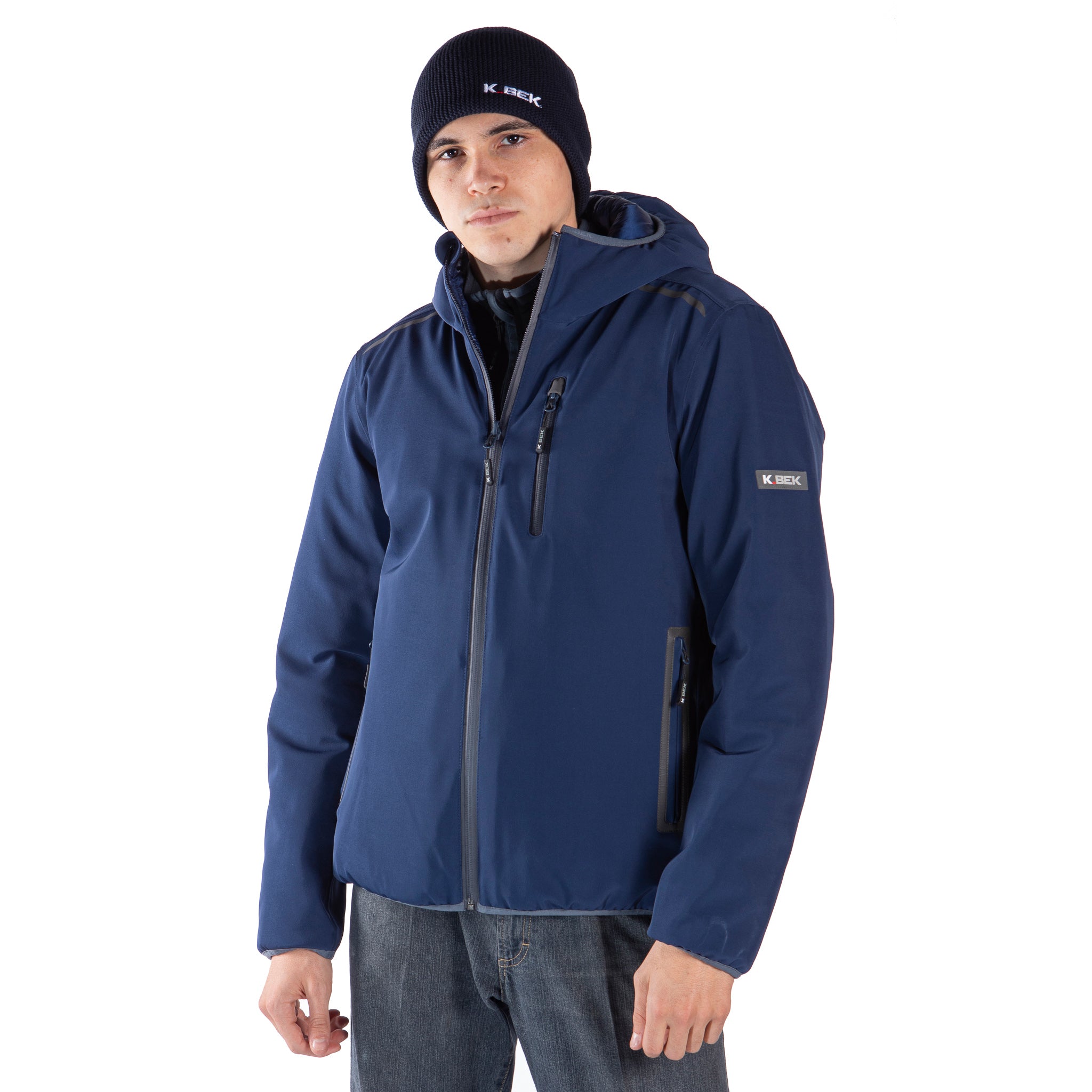 K048 Giacca Reversibile Invernale Uomo
