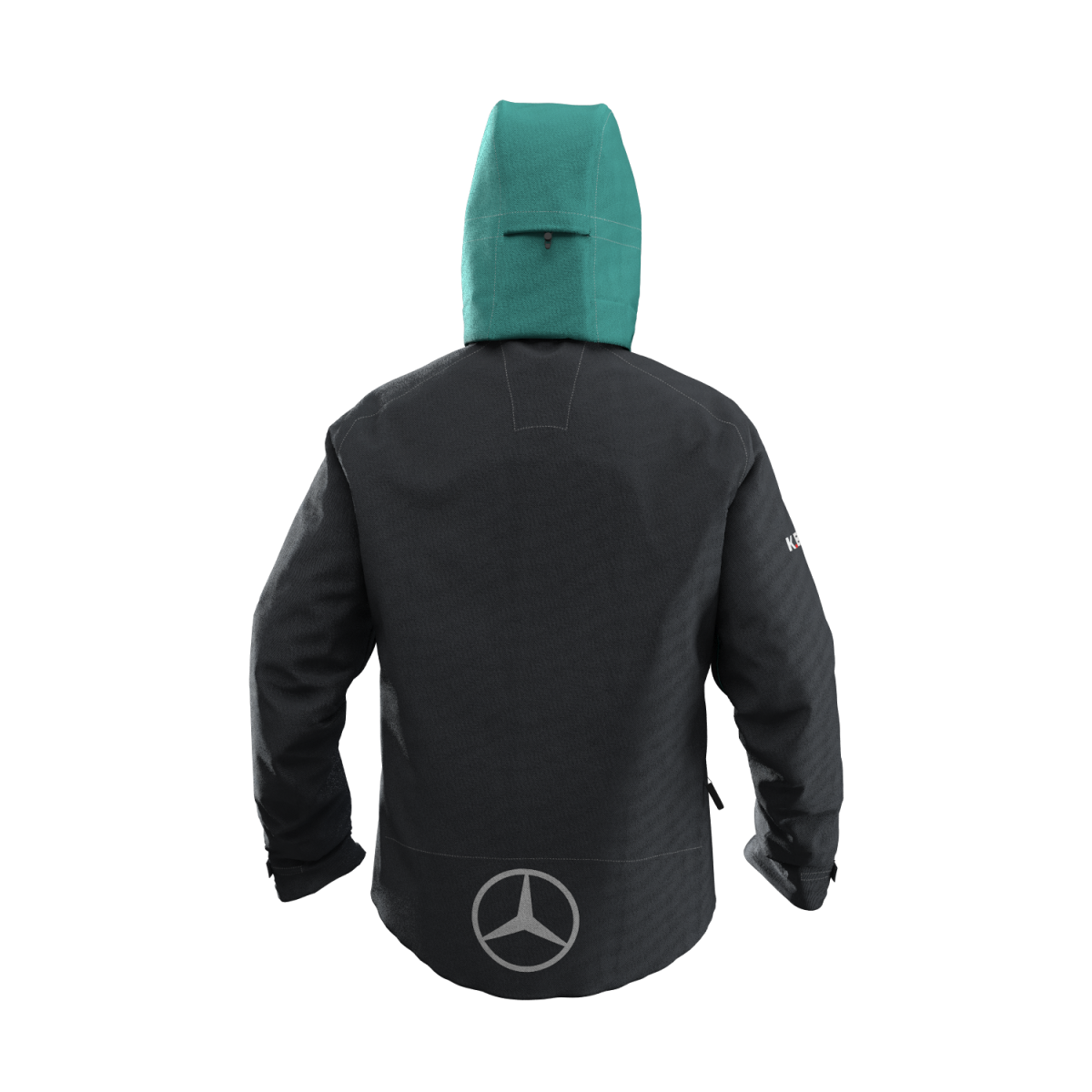 Mercedes Men's Padded Ski Jacket