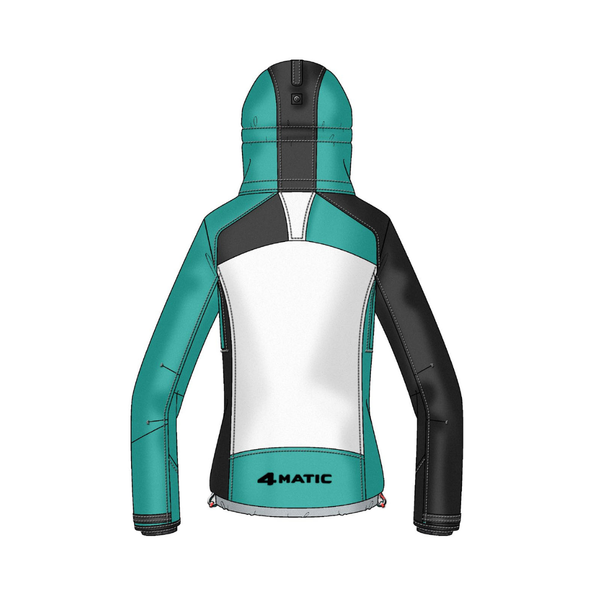 MERCEDES Women's Padded Ski Jacket