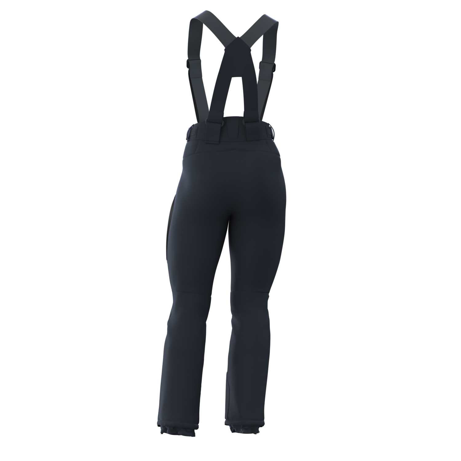 Men's ski trousers with ventilation zip