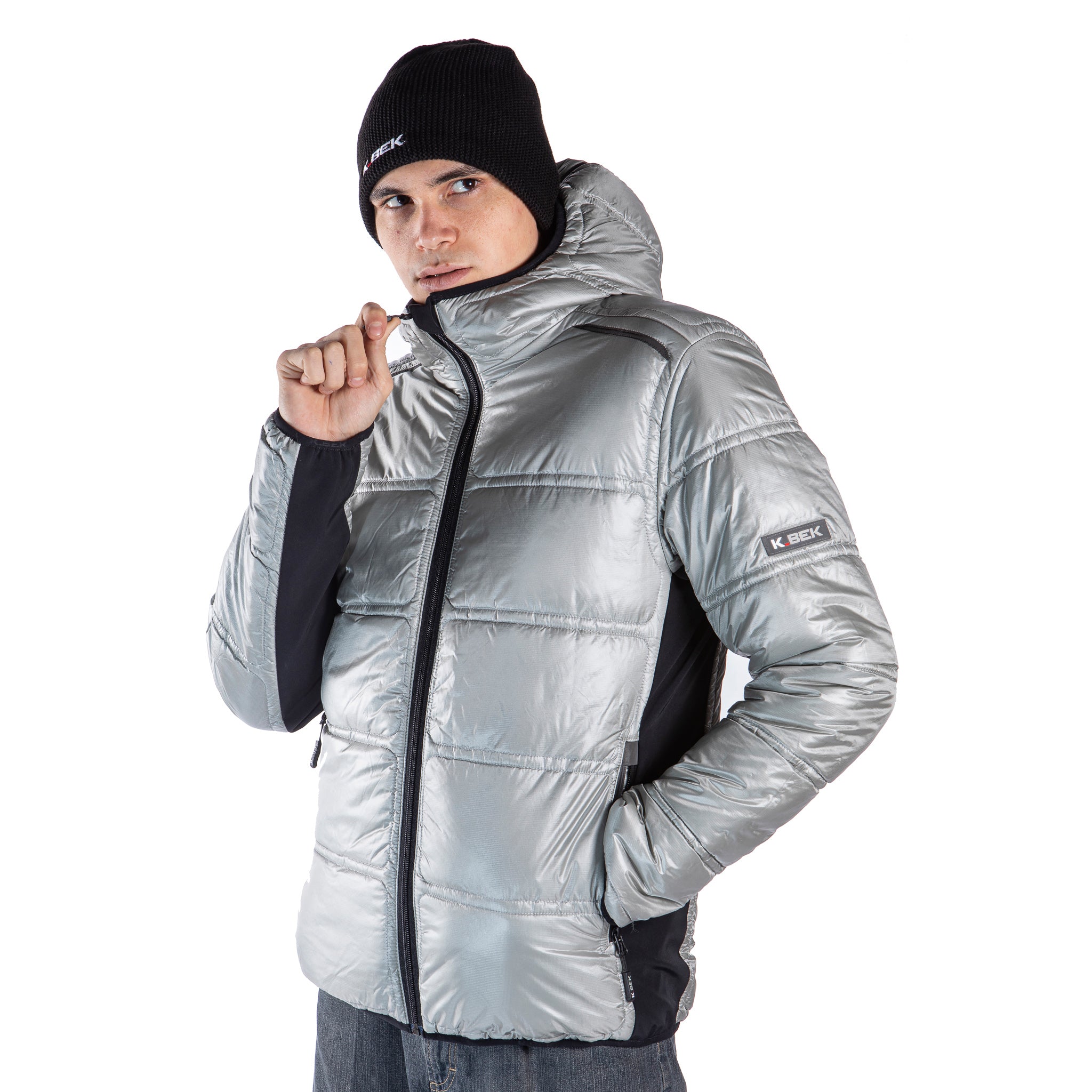 K048 Giacca Reversibile Invernale Uomo