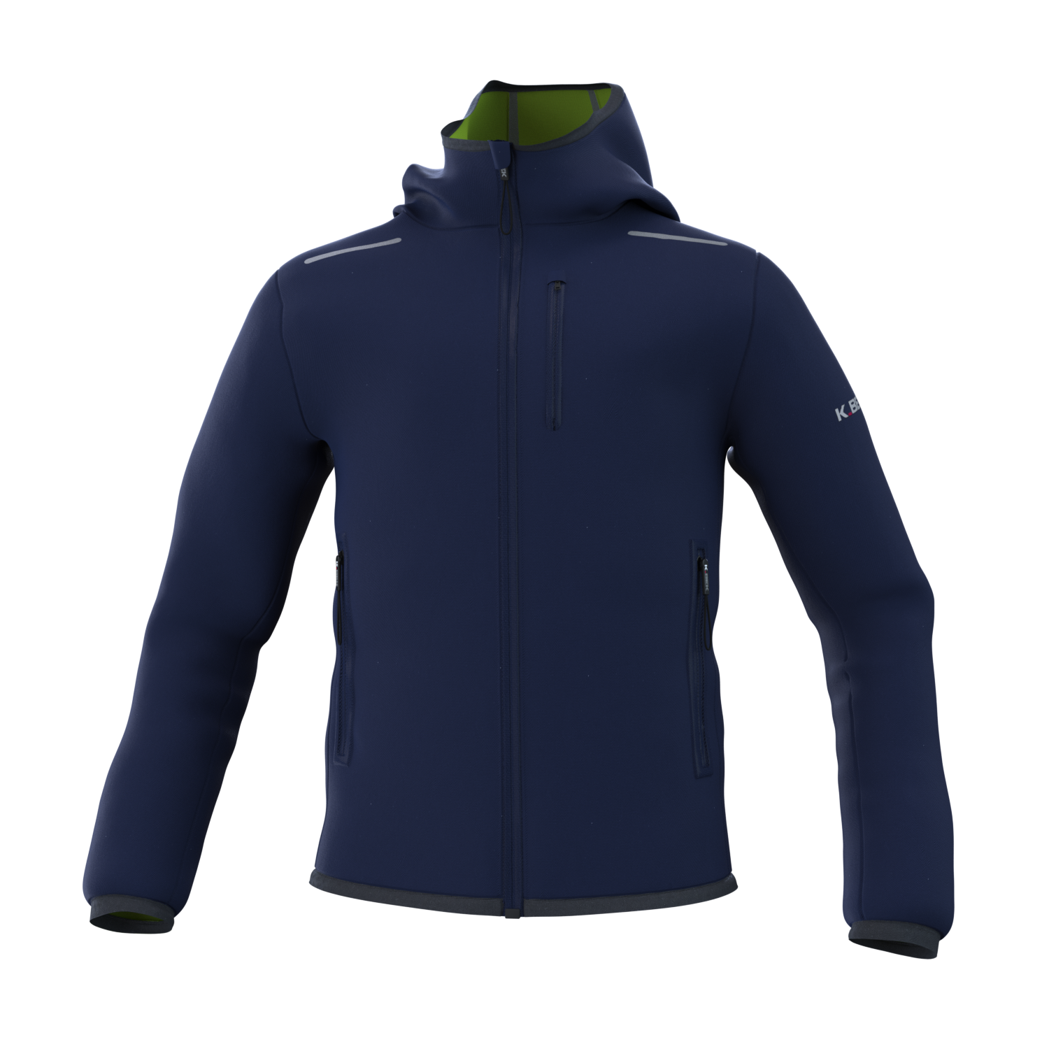 K048 Giacca Reversibile Invernale Uomo