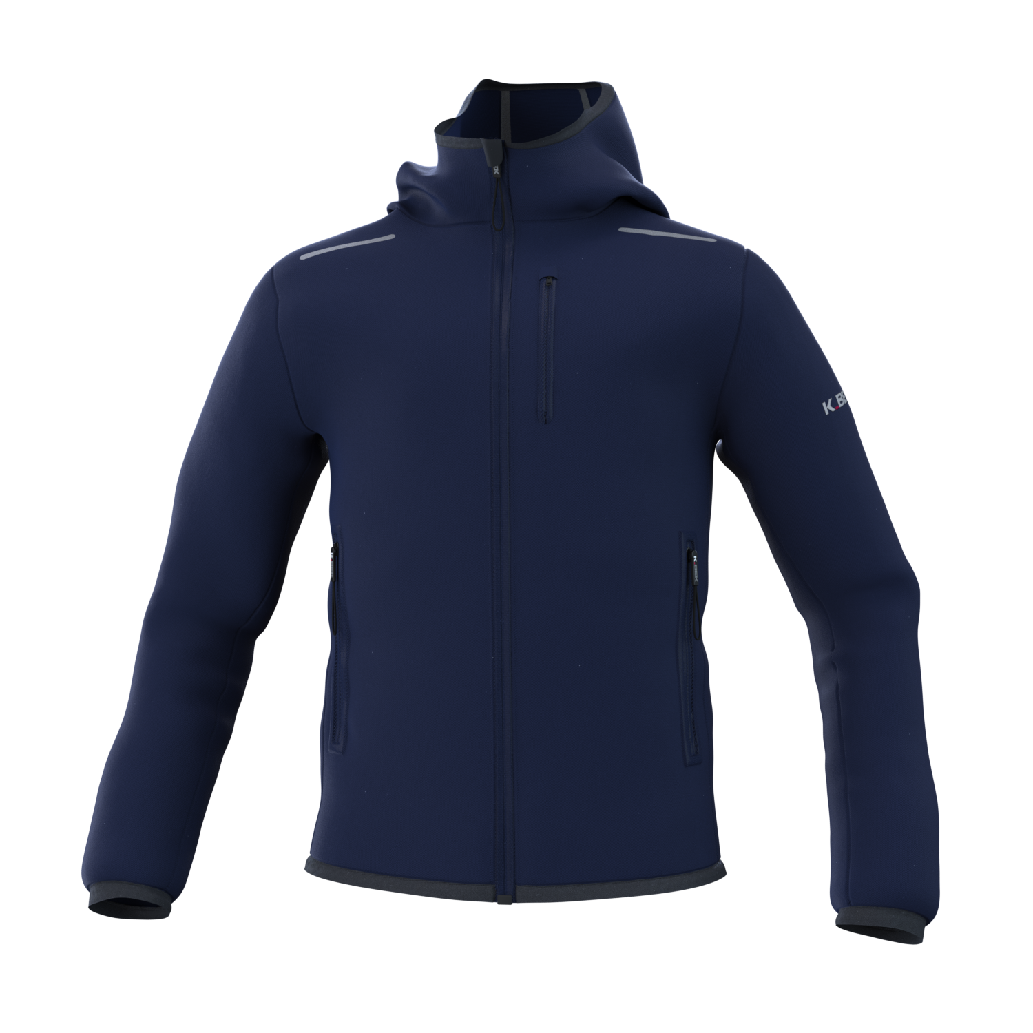 K048 Giacca Reversibile Invernale Uomo