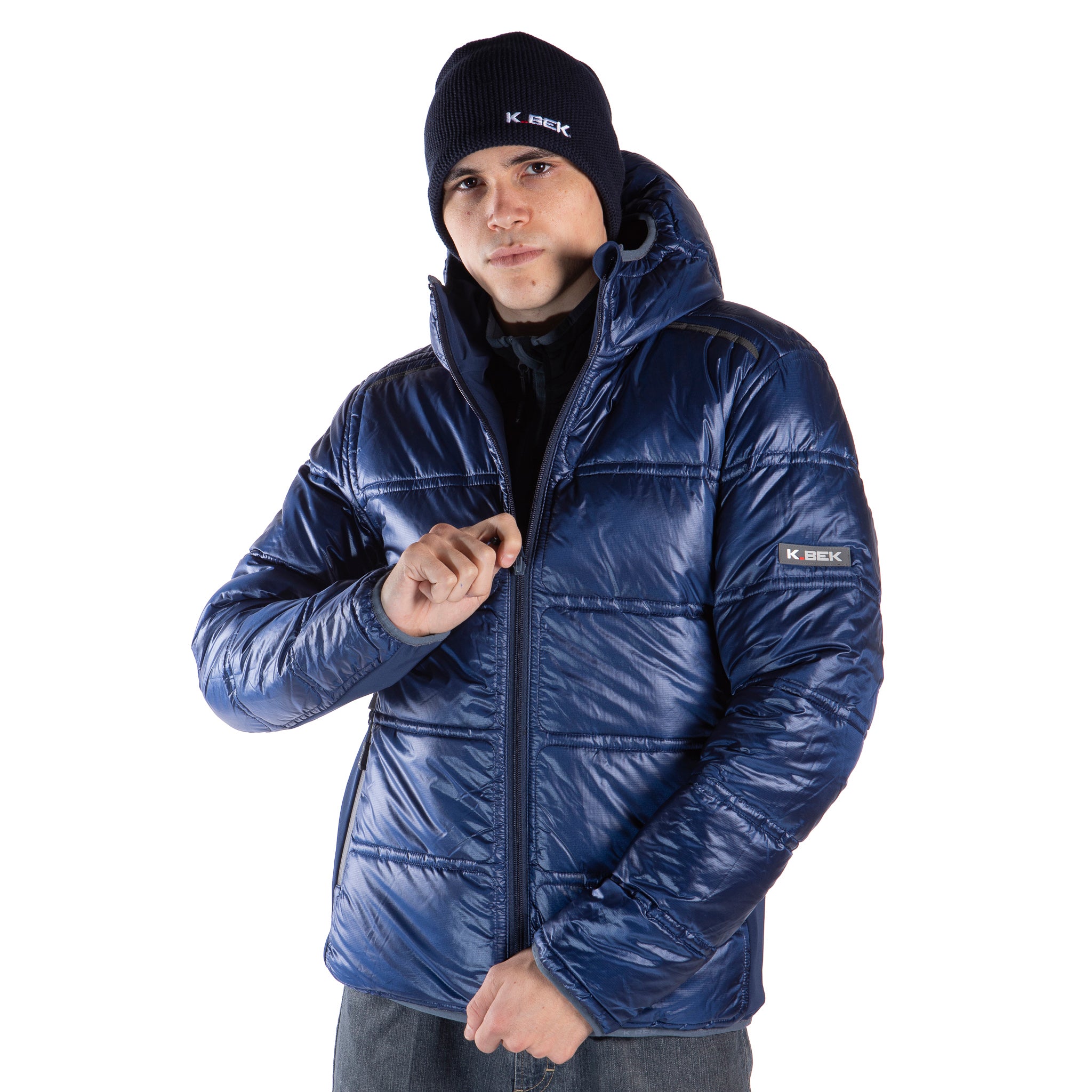 K048 Giacca Reversibile Invernale Uomo