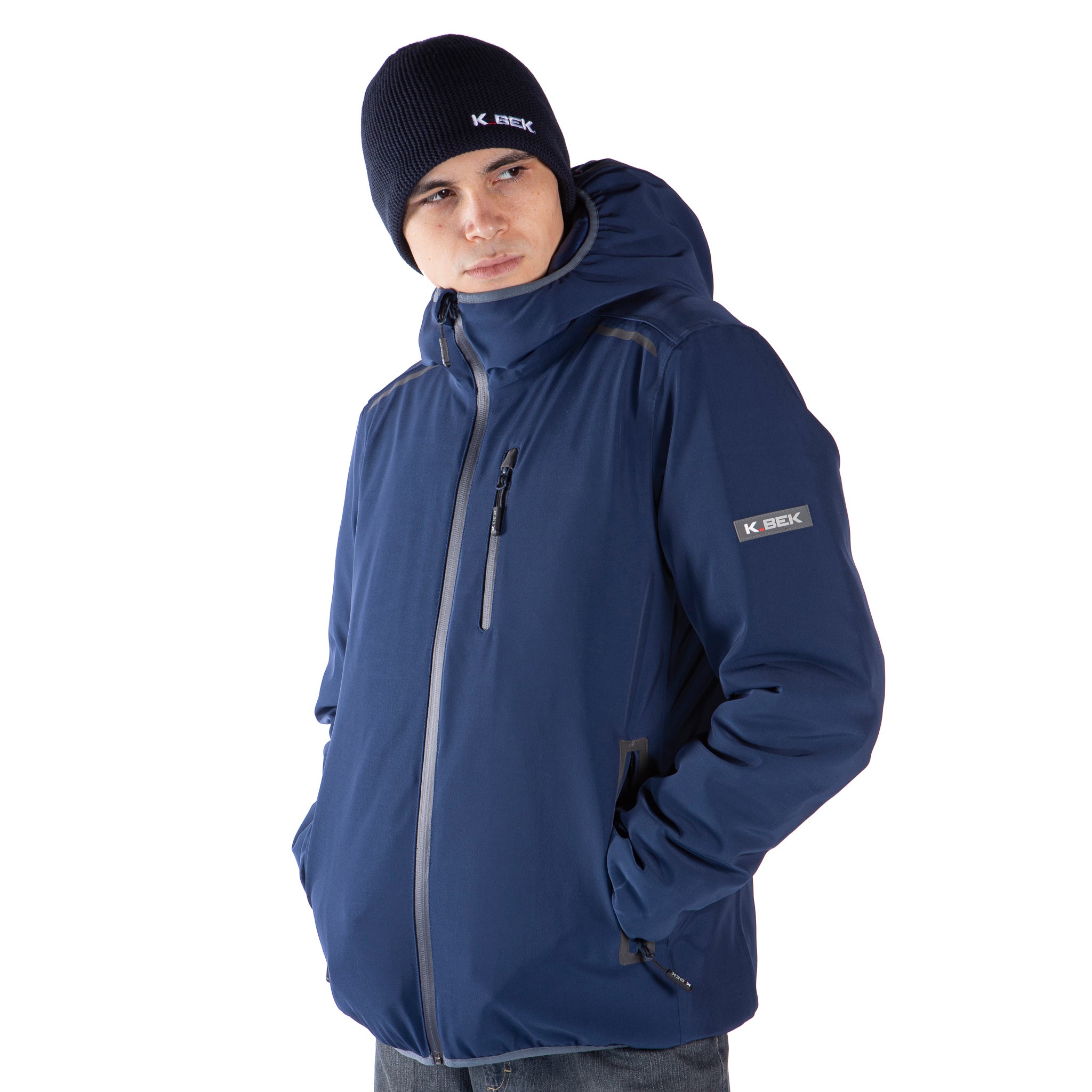 K048 Giacca Reversibile Invernale Uomo