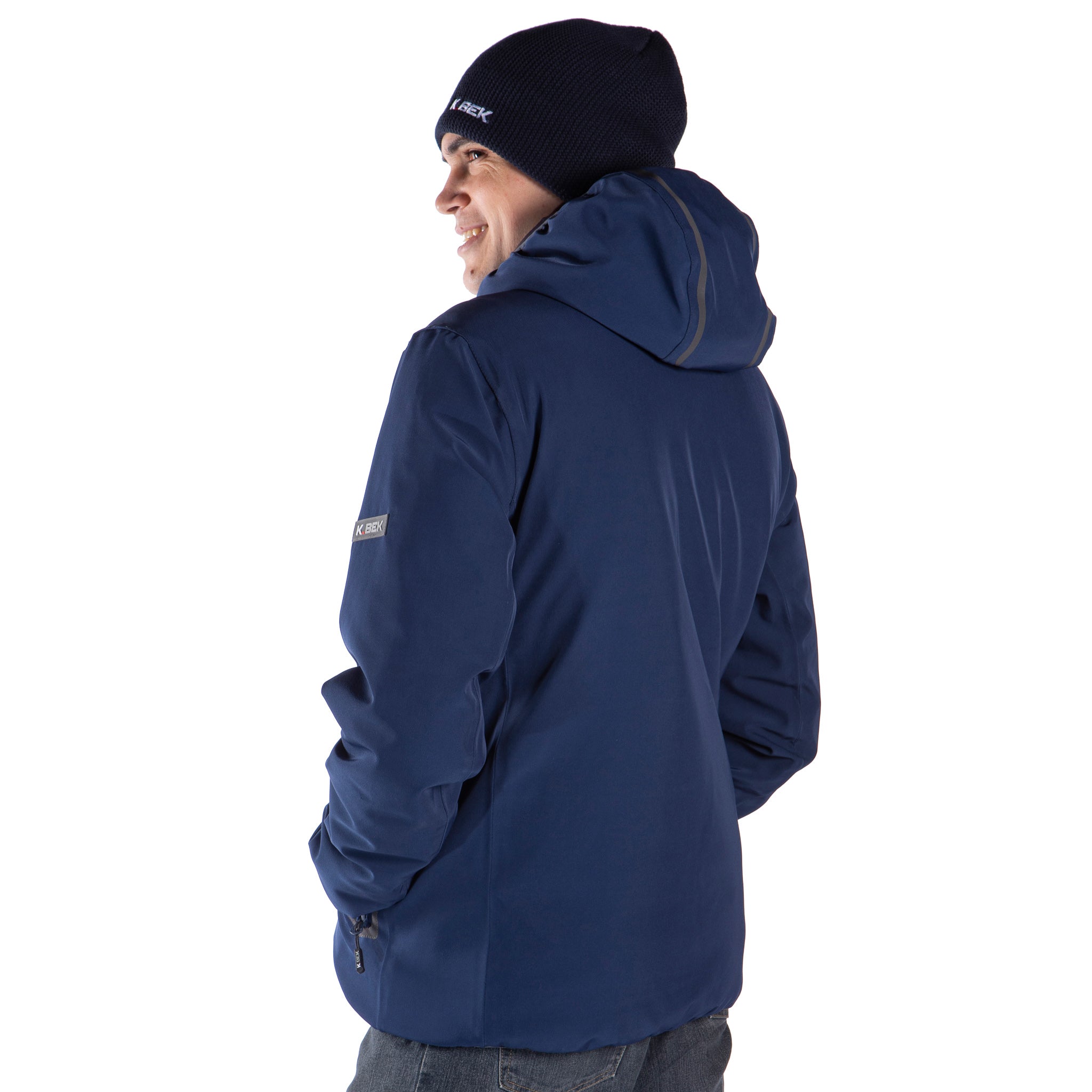K048 Giacca Reversibile Invernale Uomo