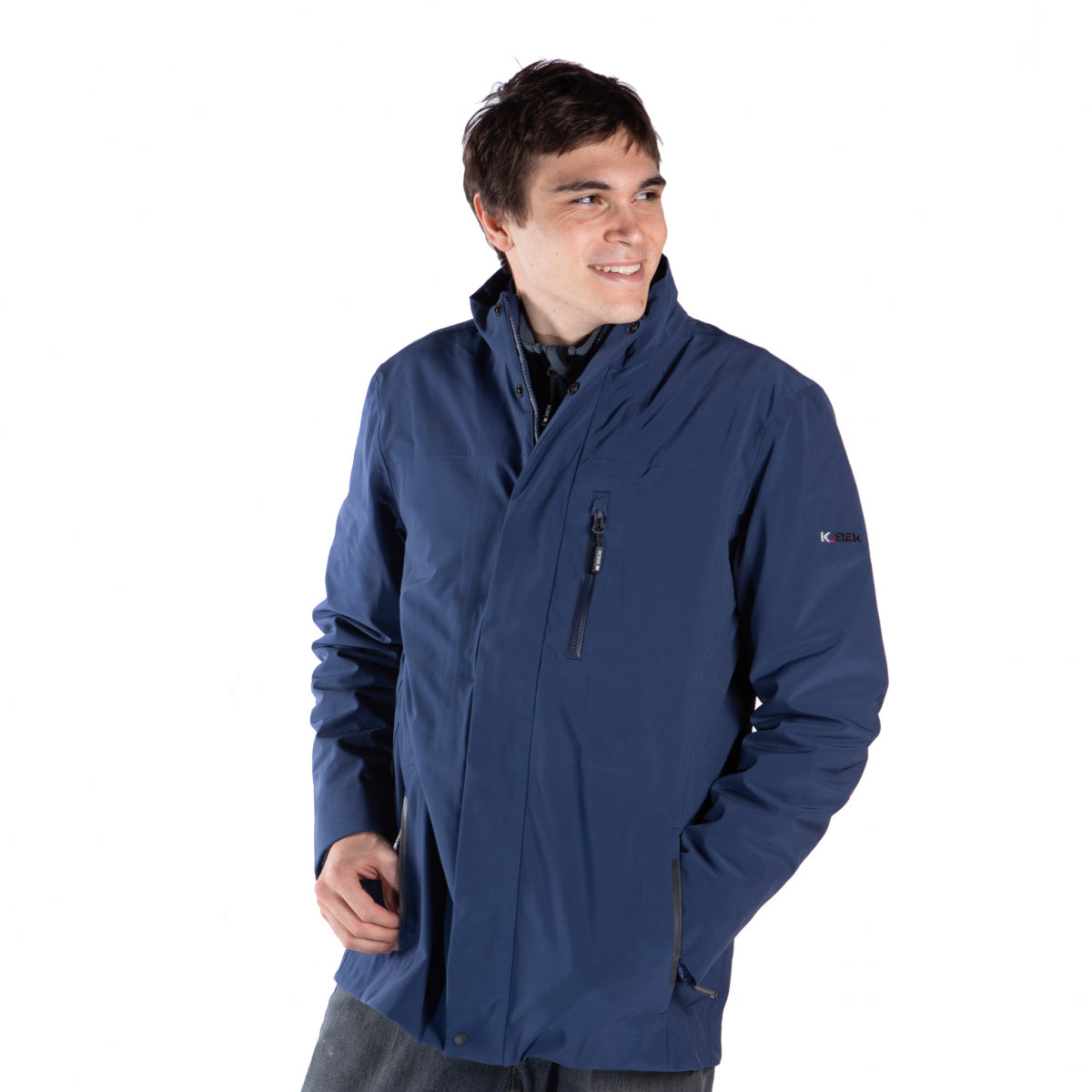 2 In 1 City Jacket With Detachable Padding For Men
