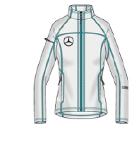 MERCEDES Women's Full Zip Fleece
