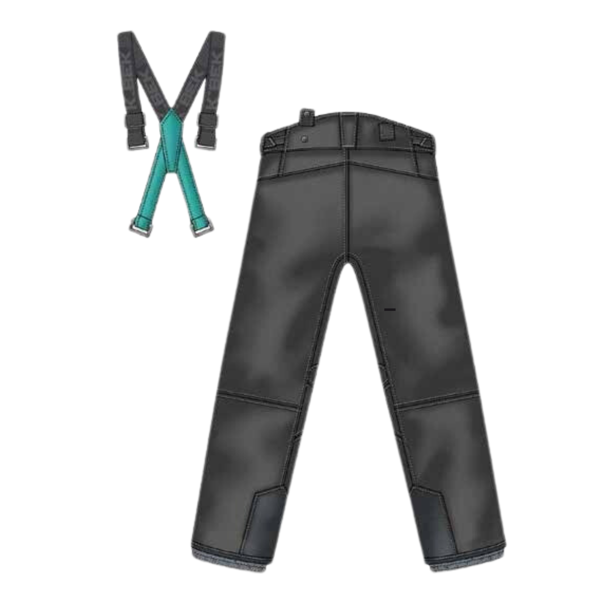 MERCEDES Child Ski Pants