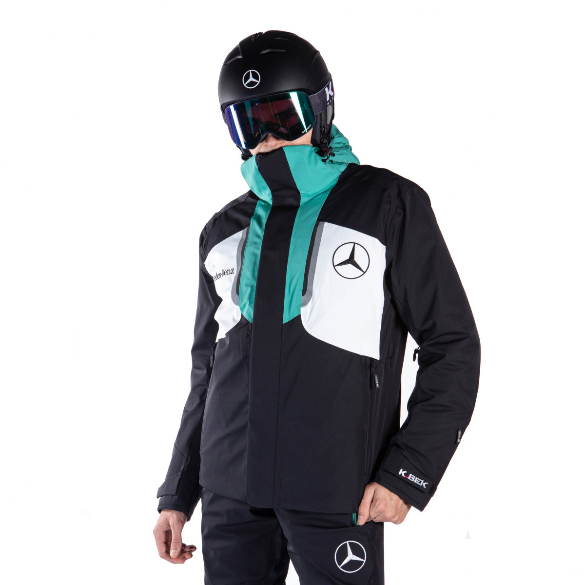 Mercedes Men's Padded Ski Jacket